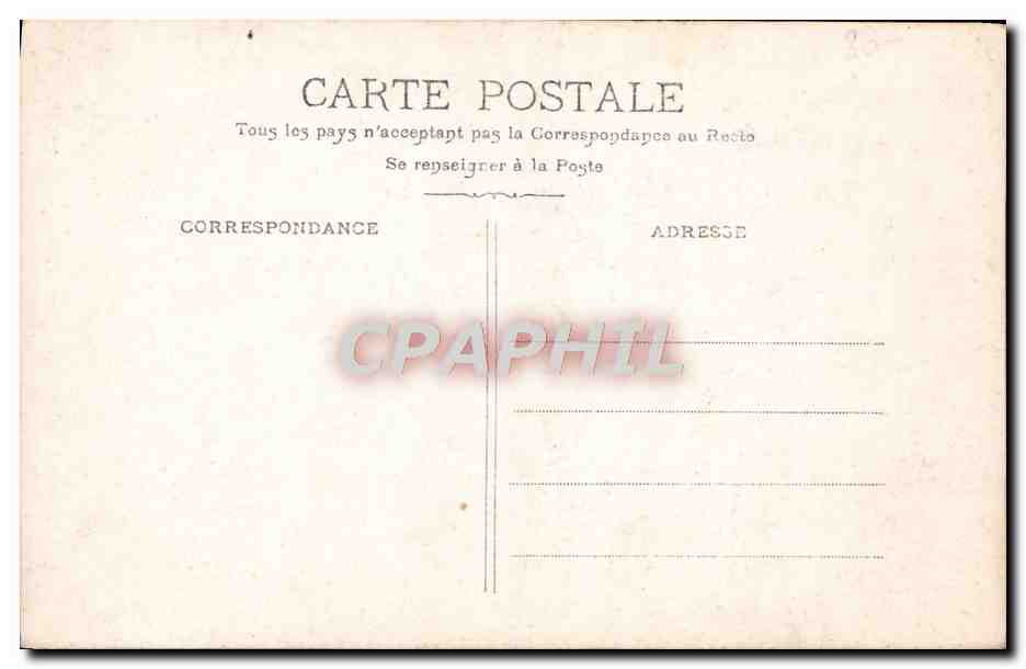 CPA Vous Ny Toucherez Pas  — Rückseite