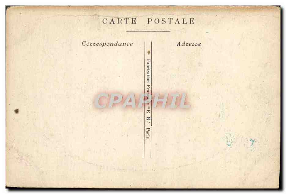 CPA Humour Homme au cigare Tabac — Verso