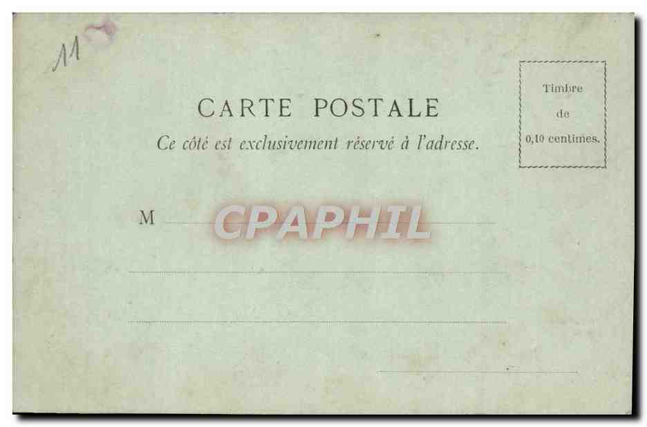 CPA La Cite de Carcassonne Lices hautes Les deux enceintes Poterne et tour St Nazaire — Rückseite