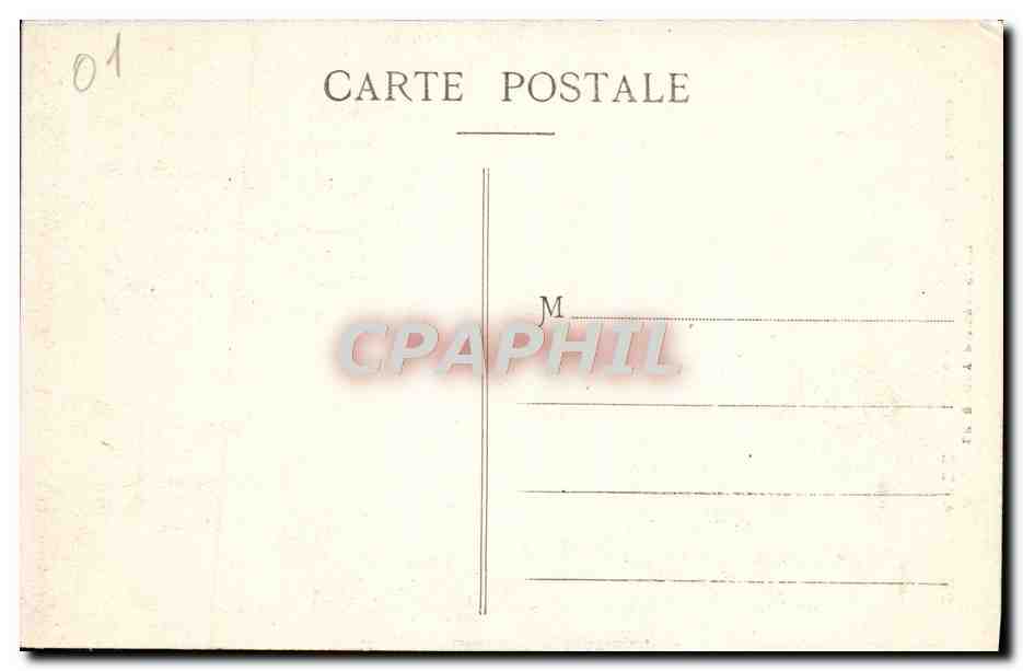 Bellegarde — Brücke Coupy und die Valserine — Verlag L. Bége — Rückseite