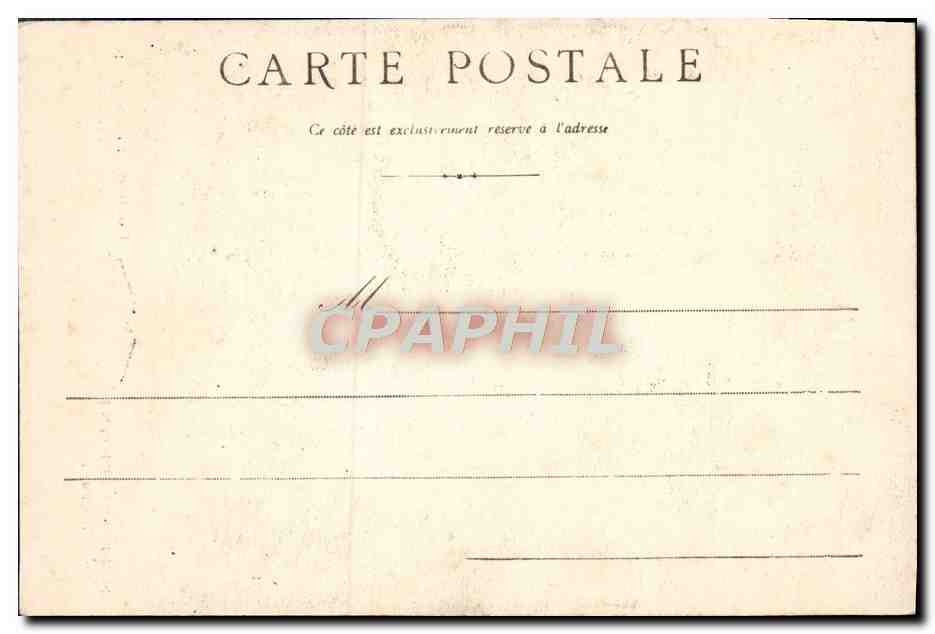 Porte de la Chapelle — Auvérnoel — Reproduction d'après Fragovard — Reverso