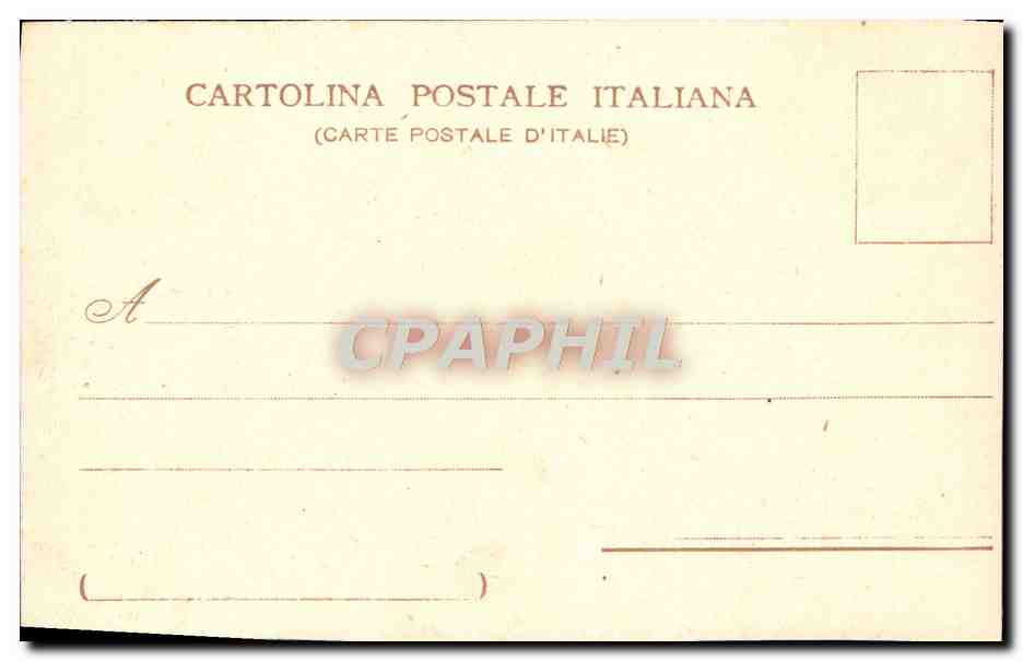CPA Firenze P Cavour Arco trionfale di S Gallo  — Rückseite
