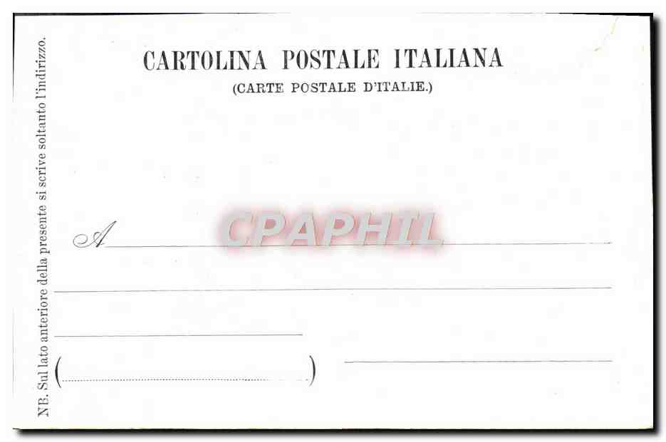 CPA Firenze Facciala della Chiesa di Santa Maria Nouvella  — Rückseite