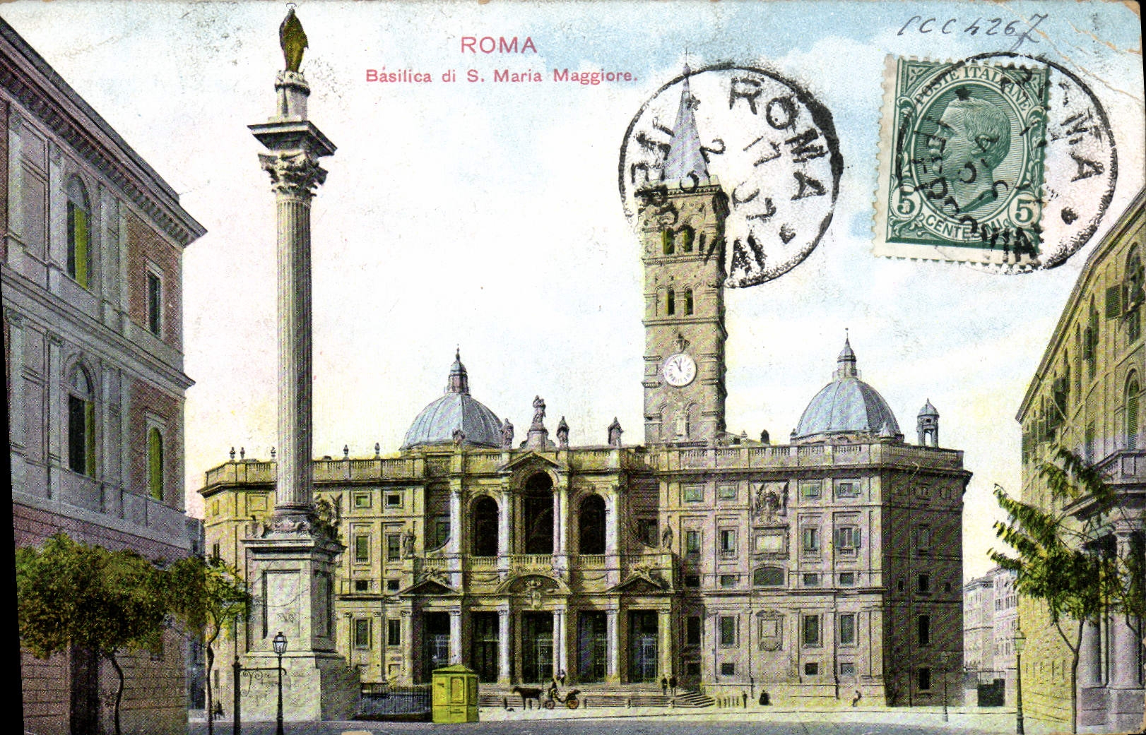 CPA Roma Basilica di S Maria Maggiore