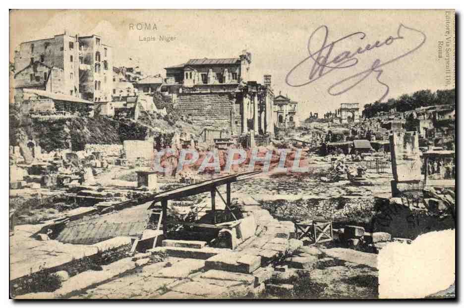 CPA Roma Lepis Niger 