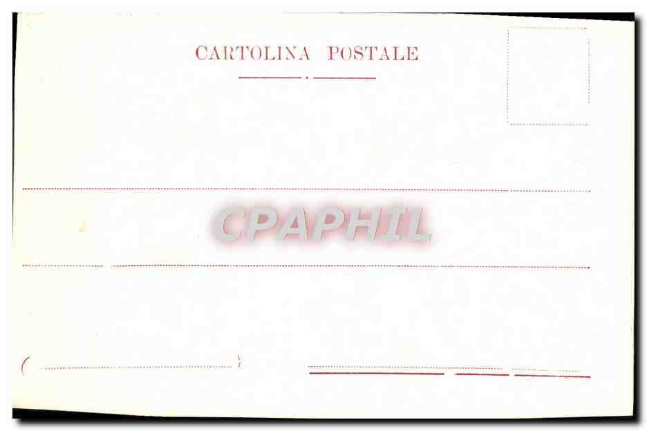 CPA Torino Monumento a Vittorio Emanuele II — Rückseite