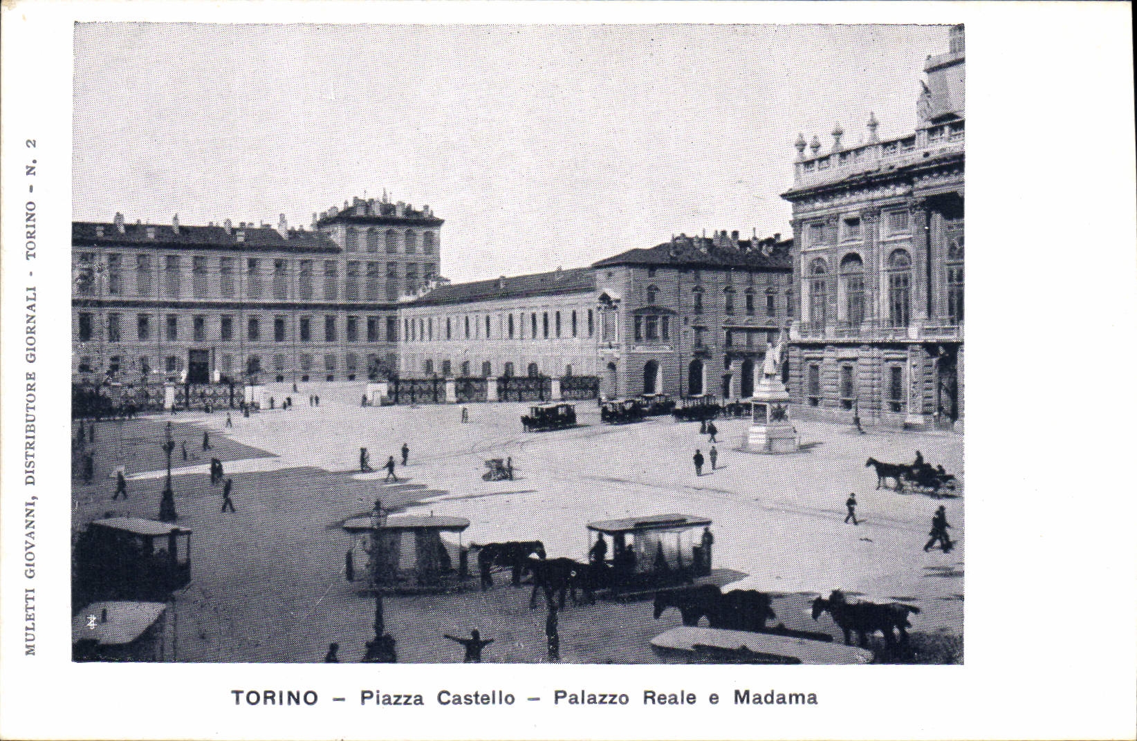 CPA Torino Piazza Castello Palazzo Reale e Madama