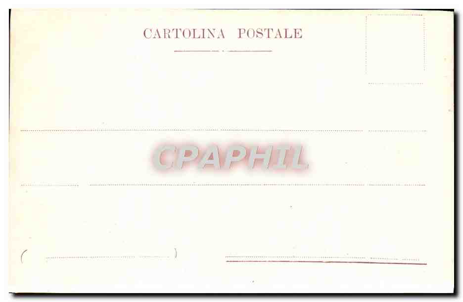 CPA Torino Via di Po e Via della Zecca — Rückseite