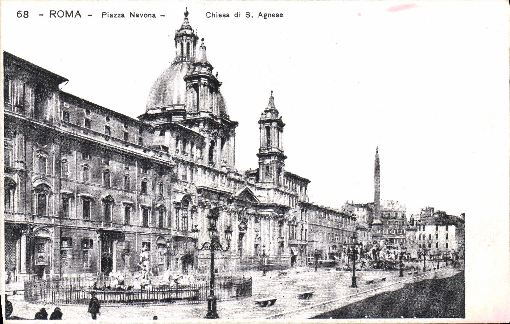 CPA Roma Piazza Navona Chiesa di S Agnese