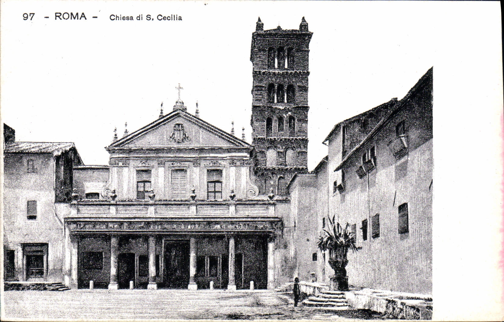 CPA Roma Chiesa di S Cecilia