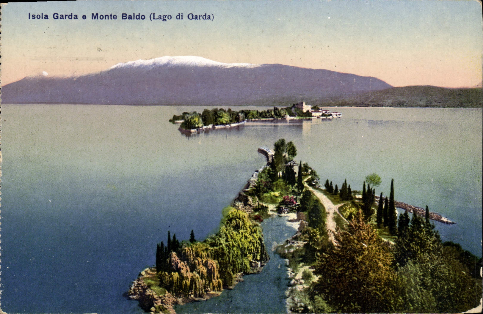 CPA Isola Garda e Monte Baldo Lago di Garda
