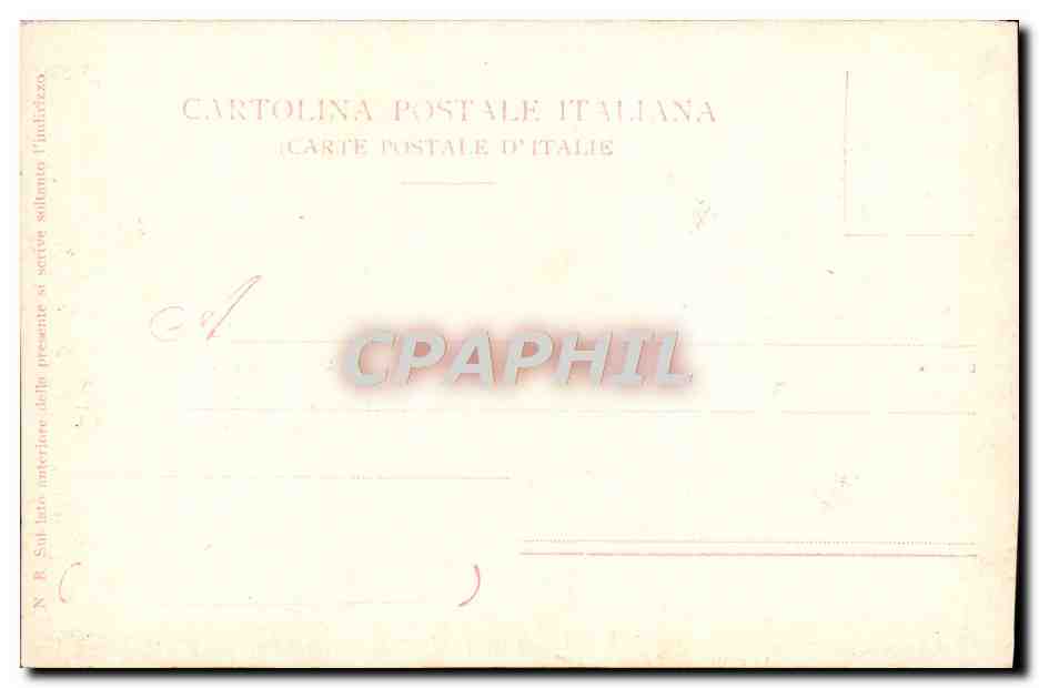 CPA Assisi Chiesa Inferiore di S Francesco — Rückseite
