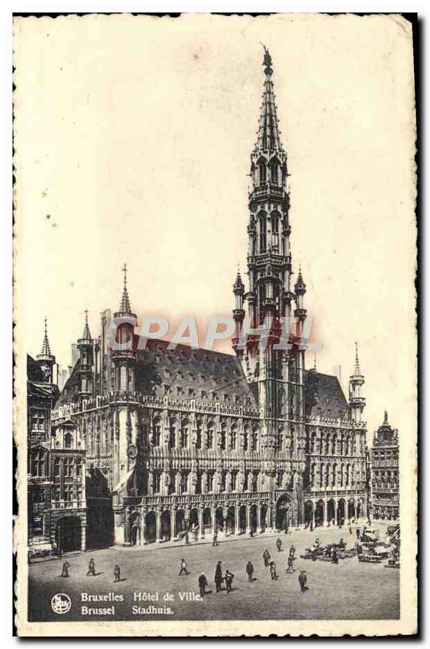 CPA Bruxelles Hotel de Ville