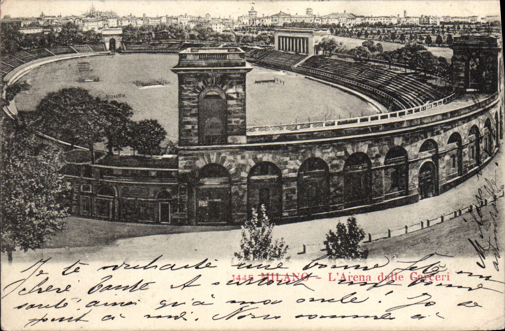 CPA Milano L'Arena dalle Garceri