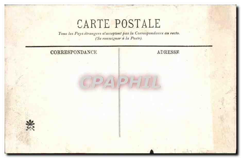 CPA Orleans La Fete de Jeanne d'Arc en 1907 Le cortege rentre a l'hotel de ville Dernier salut a l'etendard — Verso