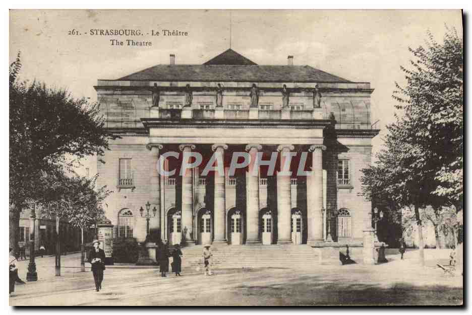 CPA Strasbourg Le Theatre