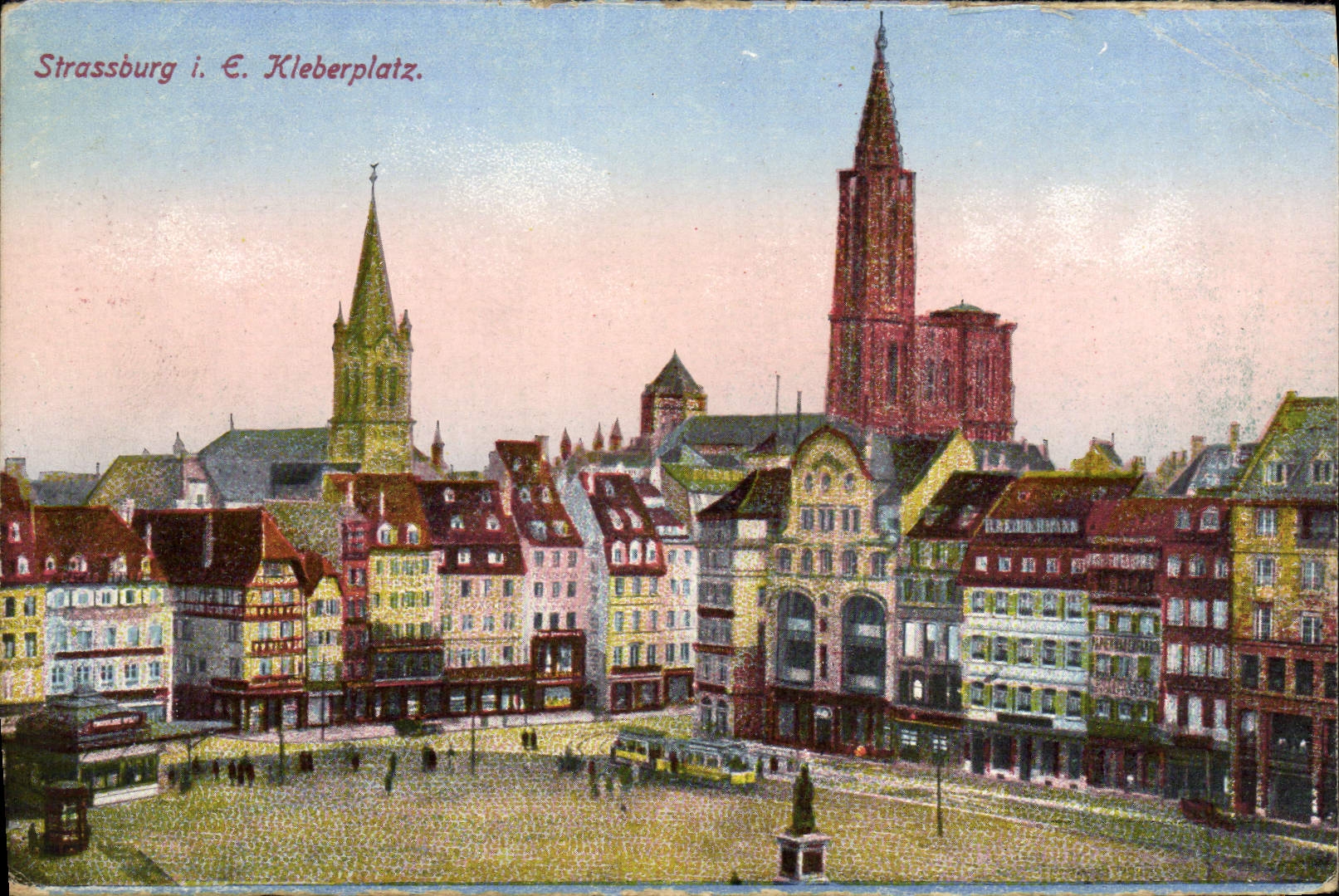 CPA Strassburg Kleberplatz