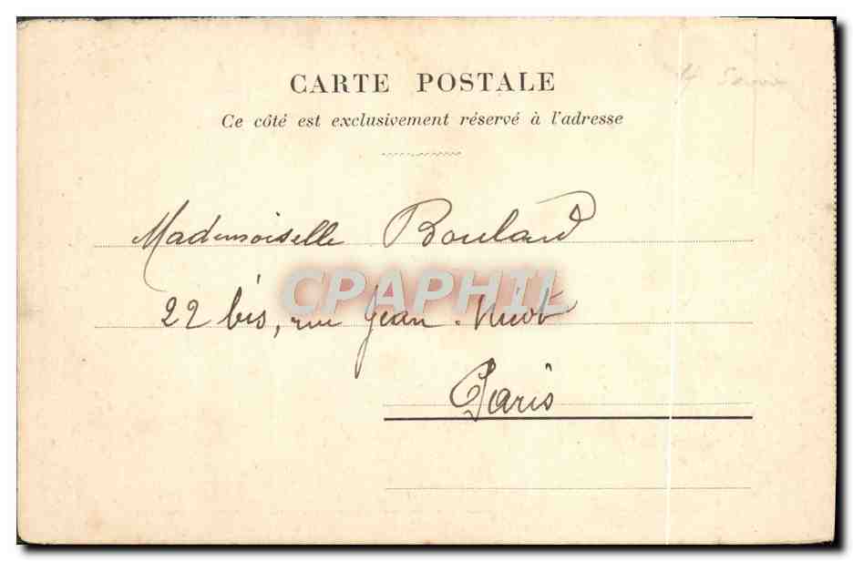 CPA Lac D'Annecy Duingt et le Montagne d'Entrevernes — Rückseite