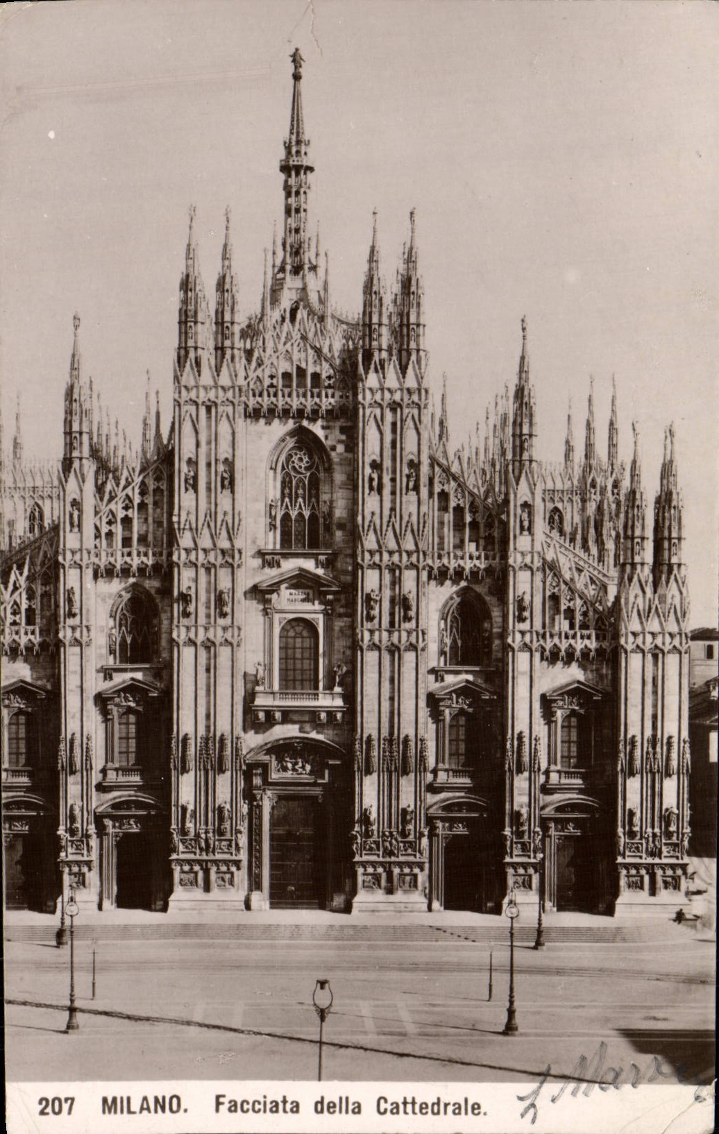 CPA Milano Facciata della Cattedrale
