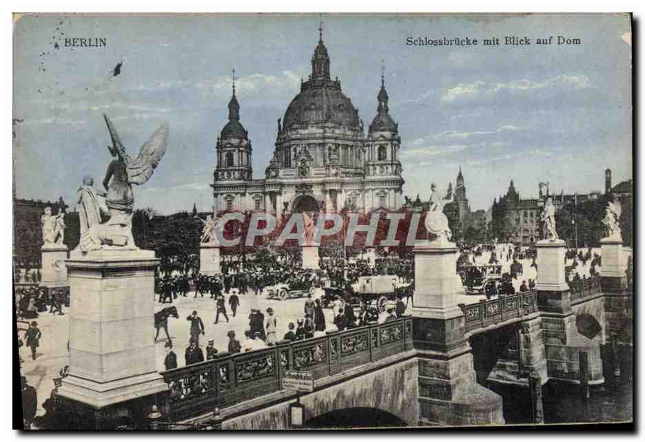 CPA Berlin Schlossbrucke mit Blick auf Dom