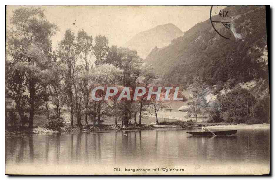 CPA Lungernsee mit Wyierhorn