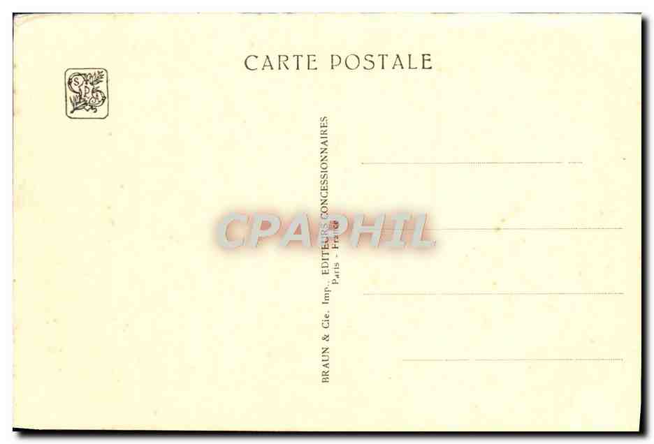 CPA Paris Exposition coloniale Internationale 1931 Angkor Vat Facade principale — Rückseite
