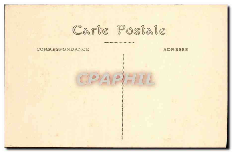 CPA Paris Le Pantheon — Rückseite