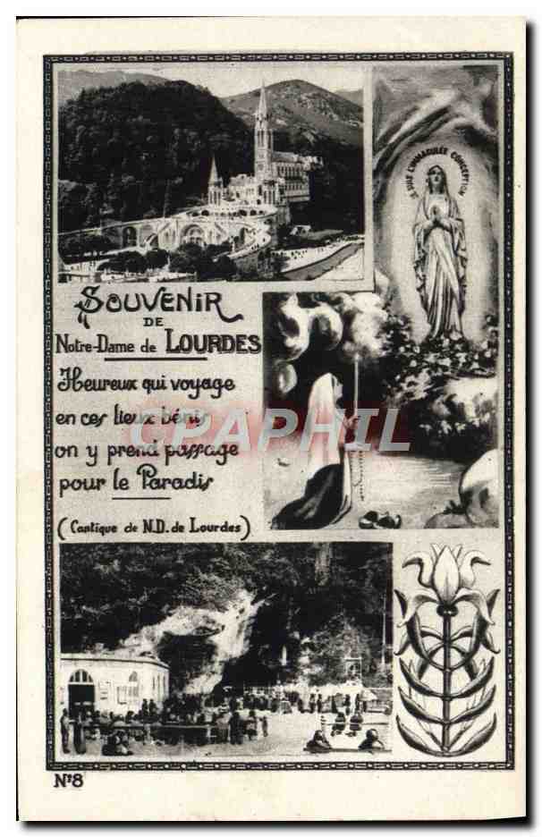 CPA Lourdes Notre Dame de Lourdes 