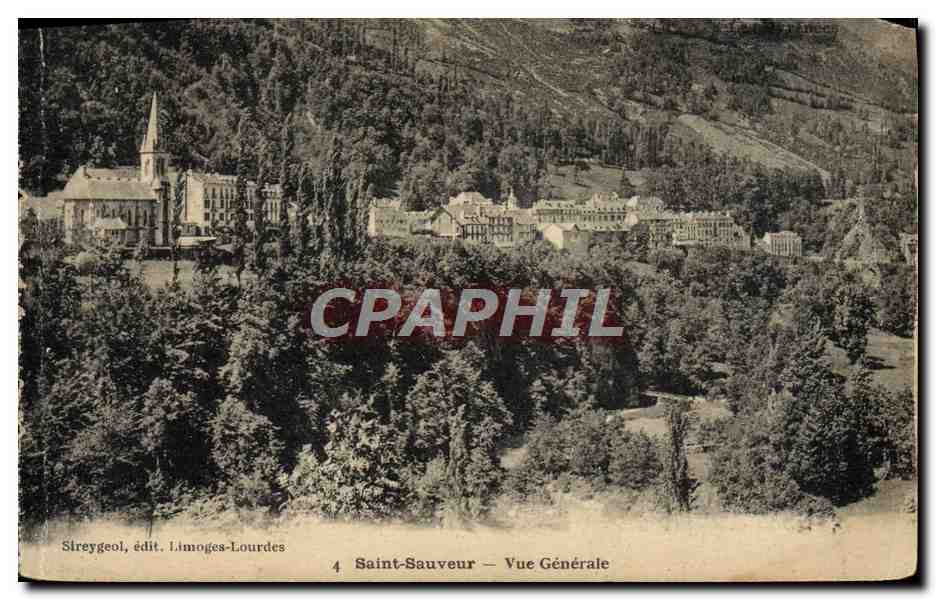 CPA Saint Sauveur vue Generale