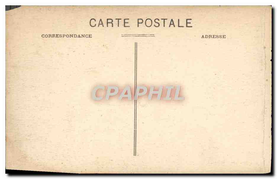 CPA Saint Sauveur vue Generale — Verso