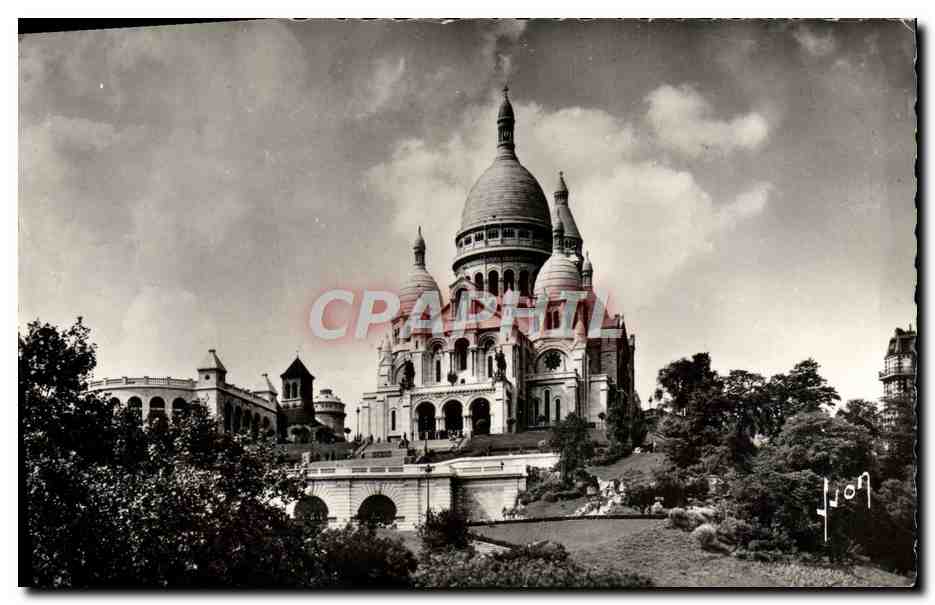 CPM Paris en Flanant Basilique de Sacre Coeur de Montmartre