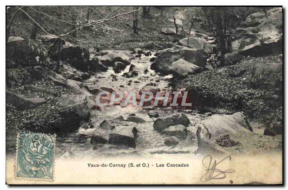Vaux-de-Cernay (S. et O.) - Les Cascades — Sini-Brunet & Bruger (Paris)