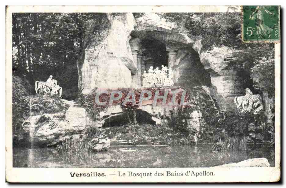 CPA Versailles Le Bosquet des Bains d'Apollon