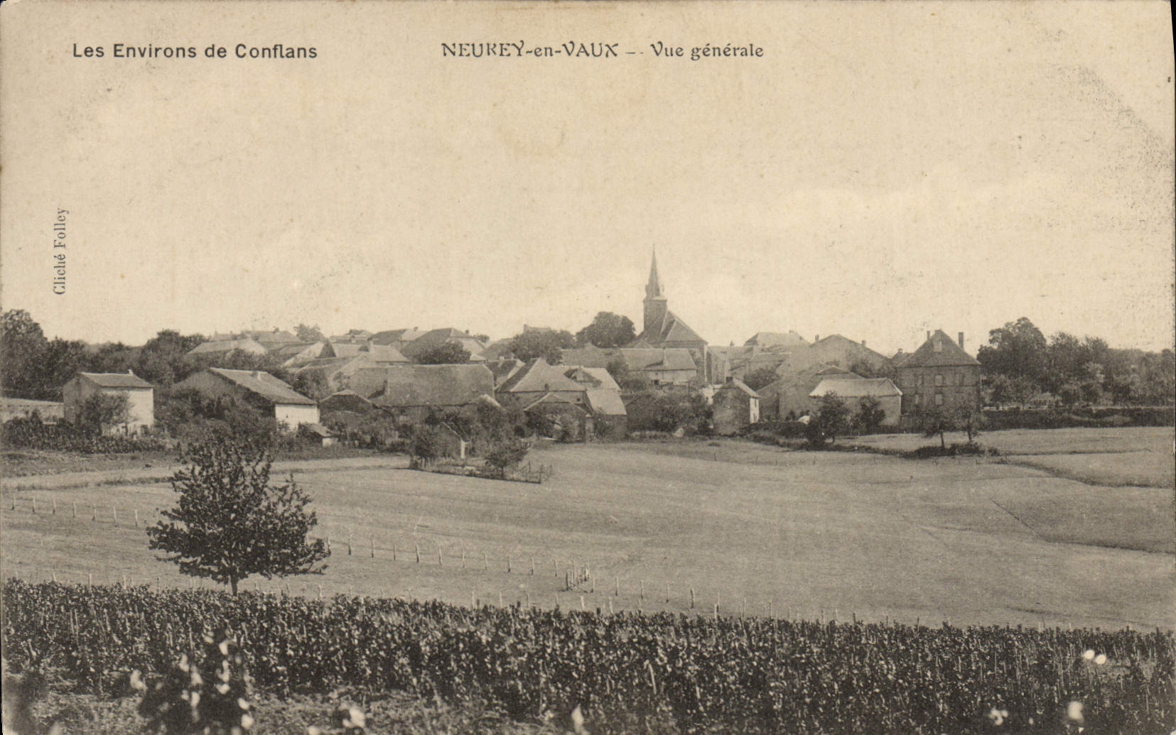 Neukey-en-Vaux — Vue générale — Cliché Folley