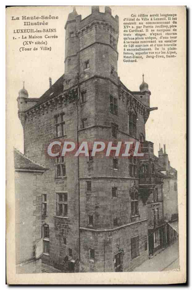 CPA Luxeuil Les Bains La Maison Carree