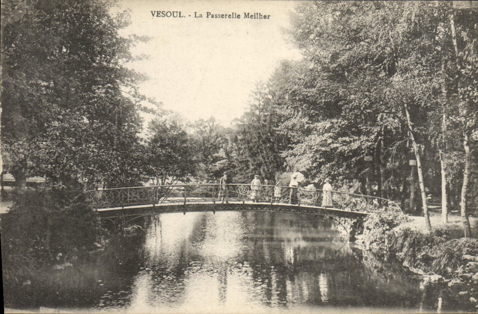 CPA Vesoul La Passerelle Meilher