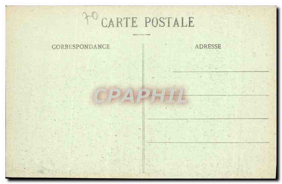 CPA Vesoul La Passerelle Meilher — Rückseite