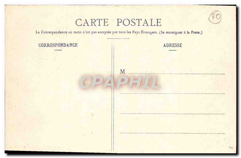 Tuxeuil-les-Bains (Haute-Saône) — Rue des Bains — Imp. Ad. Welick (Dapodé) N° 6044 — Verso
