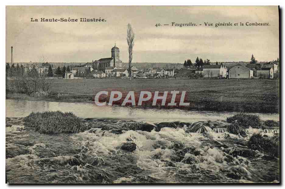 Fougerolles — Vue générale et la Combeauté — La Haute-Saône Illustrée, n°40