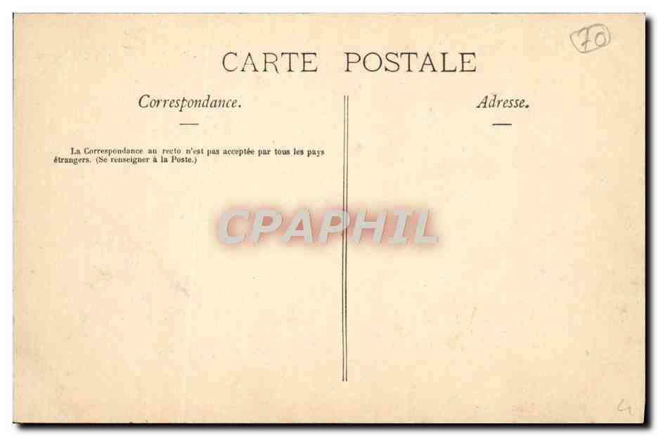 Fougerolles — Vue générale et la Combeauté — La Haute-Saône Illustrée, n°40 — Verso