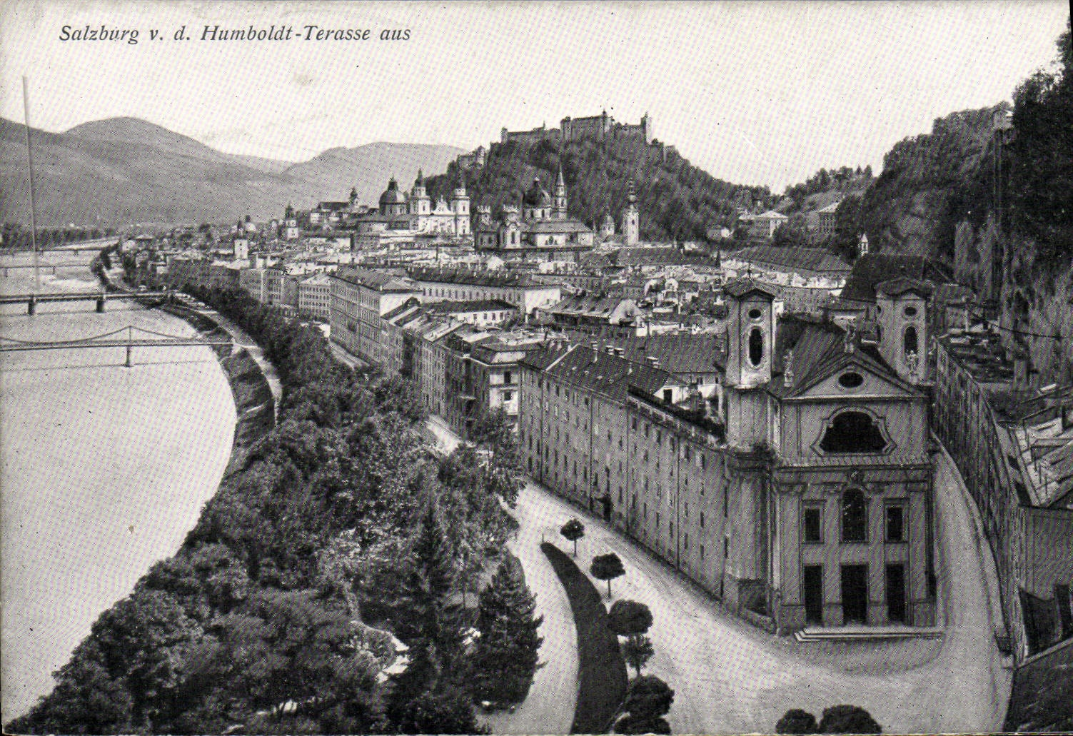 CPA Salzburg Humboldt Terasse Aus