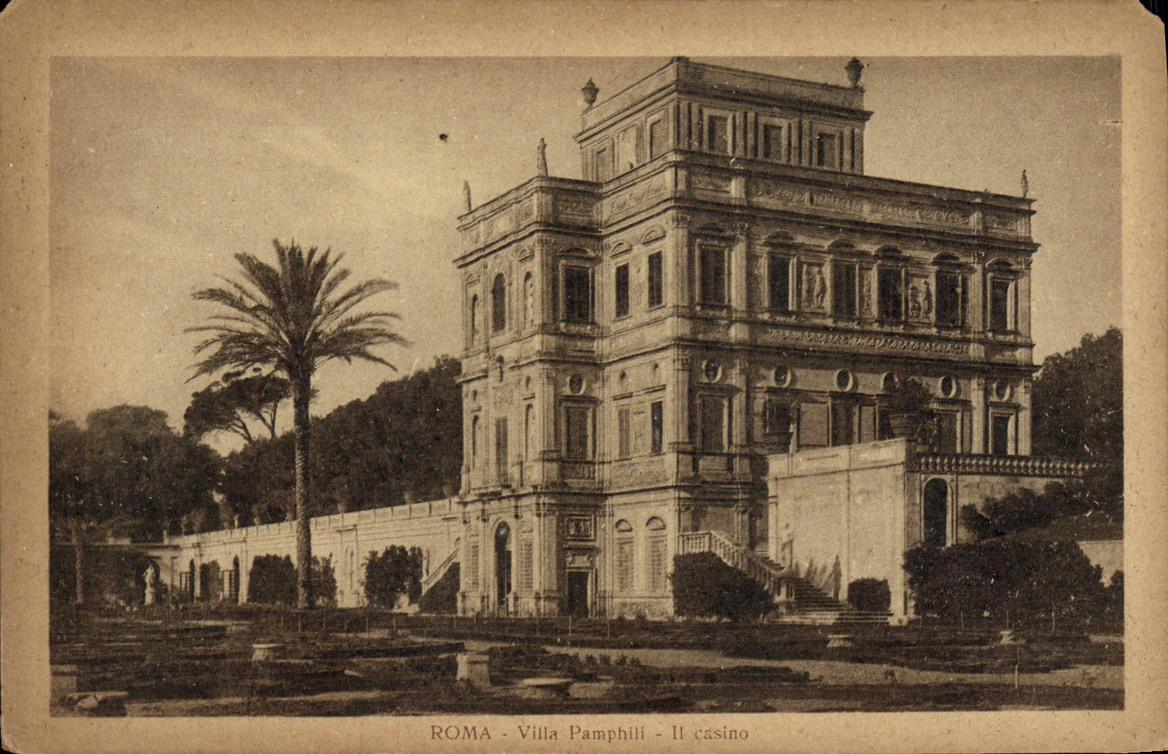 CPA Roma Villa Pamphili Il casino 