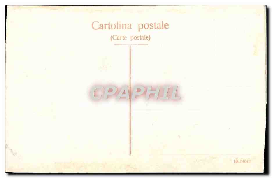 CPA Genova Righi Veduta dai forti dal Ristorante Beregardo  — Rückseite