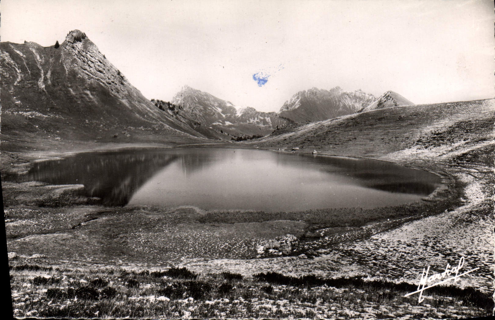 Lac de Véran — Taninges, Haute-Savoie — éditeur Martial Girard