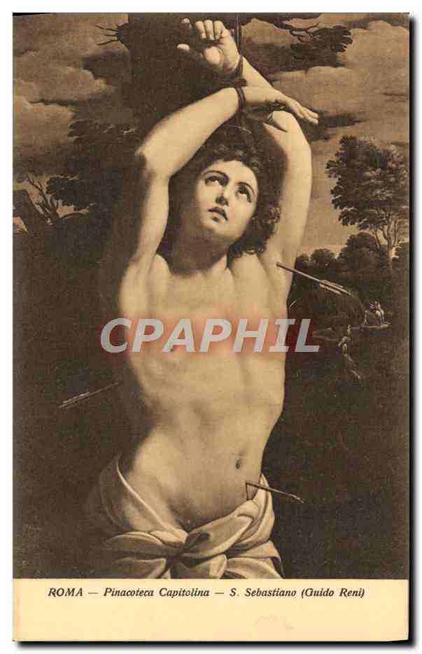 CPA Roma Pinacoteca Capitolina S Sebastiano Guido Reni
