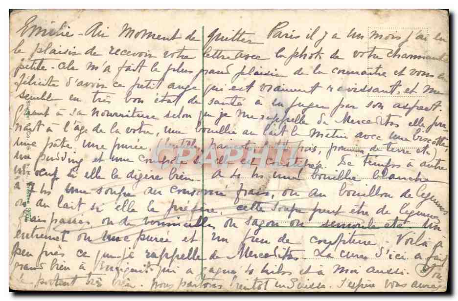 CPA Bad Kissingen Blick Yon Der Bodenlaube — Verso
