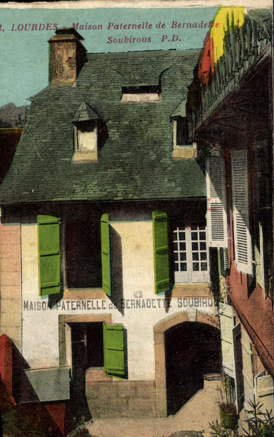 CPA Lourdes Maison Paternelle de Bernadette Soubirous