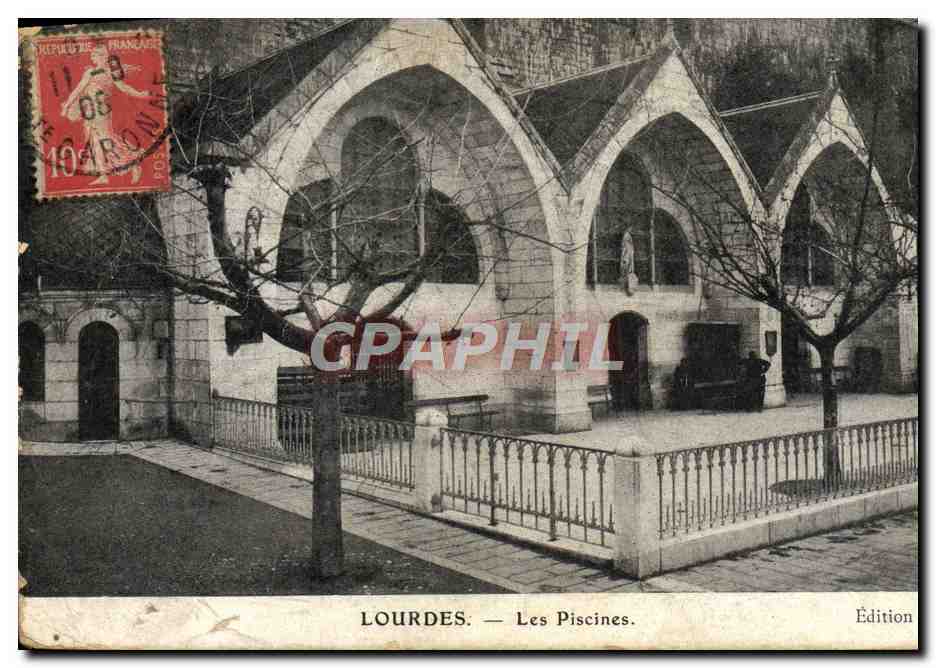 CPA Lourdes Les Piscines