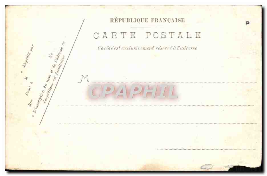CPA Beauvais Fete de Jeanne Hachetie — Rückseite