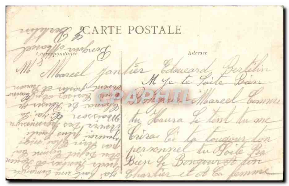 Mers-les-Bains - Villas sur la Plage (Les Flôts, Marcel) — Verso